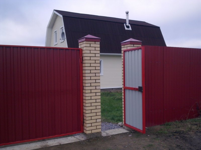 Калитка из профлиста