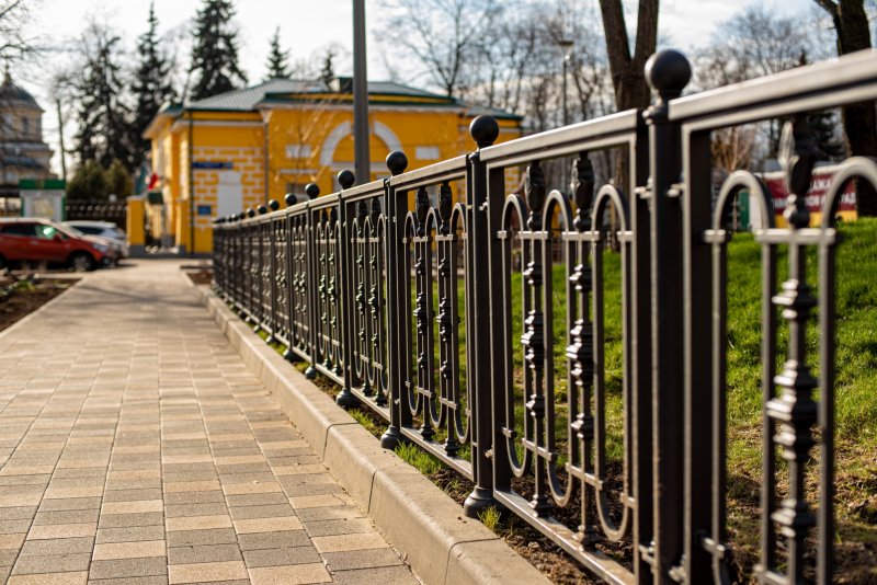 Йошкар Ола заборы сквер