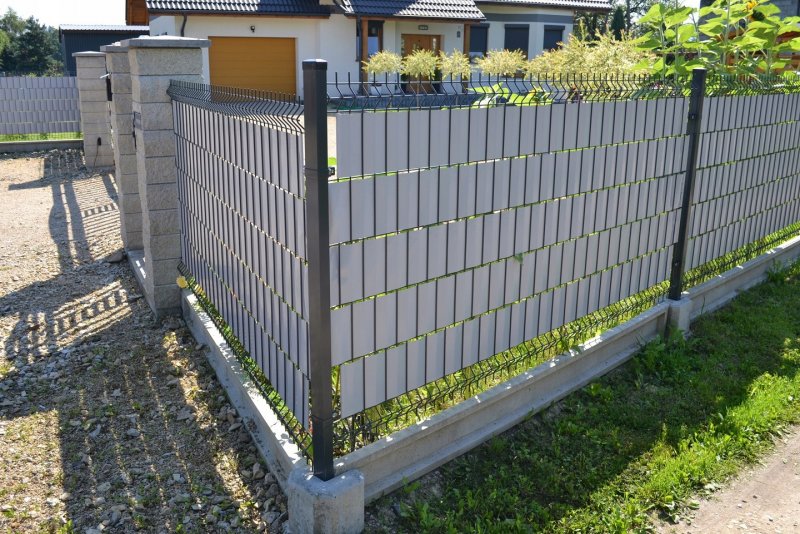 Лента заборная антрацит