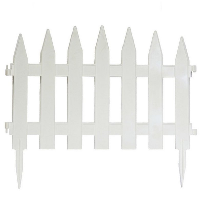Забор декоративный Grinda Ренессанс металлический 50x345см 422263