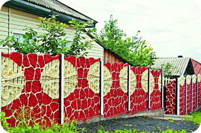 Декоративный еврозабор