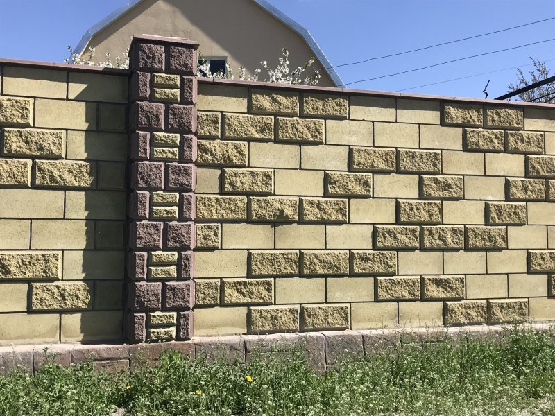 Бессер блоки забор