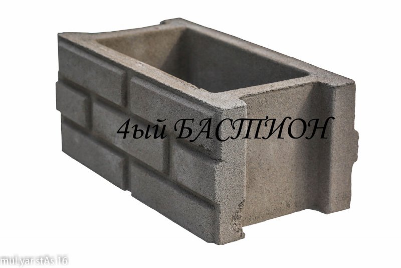 Бетонный блок для забора 170 170