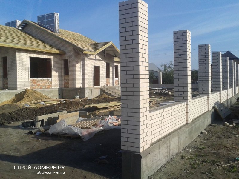 Каркас для монолитного забора