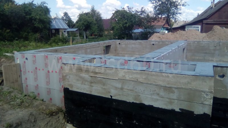 Бассейн из блоков ФБС