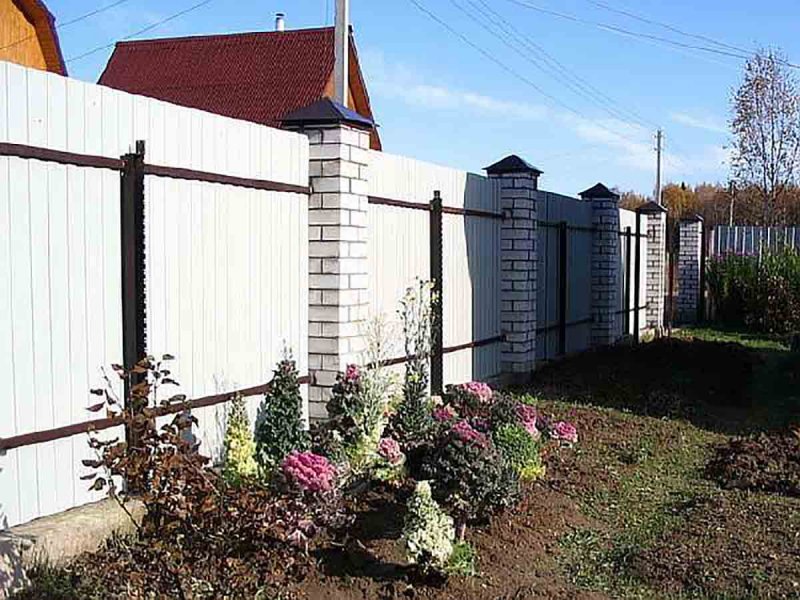 Заборы в садоводческих товариществах