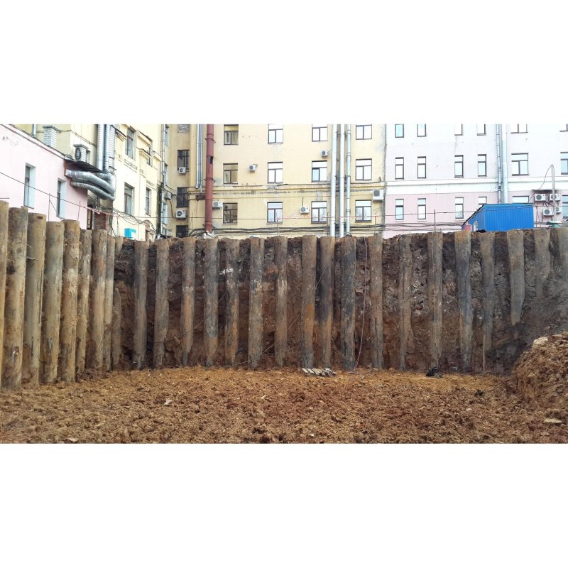 Шпунтовые ограждения