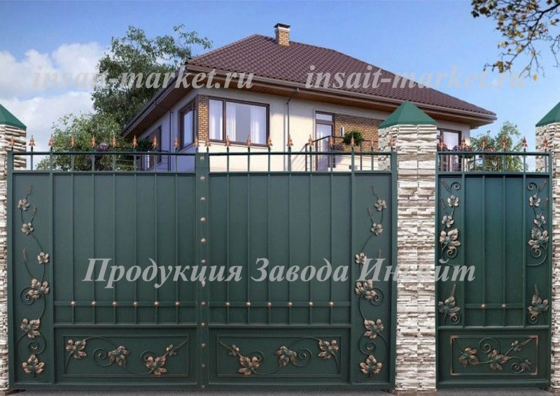 Ворота классика лоза