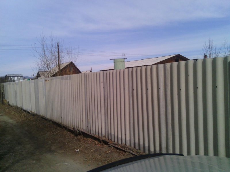 Шифер для забора