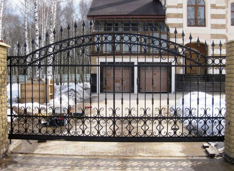 Кованый забор