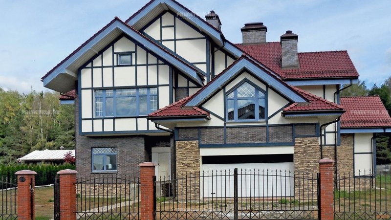 Забор в баварском стиле