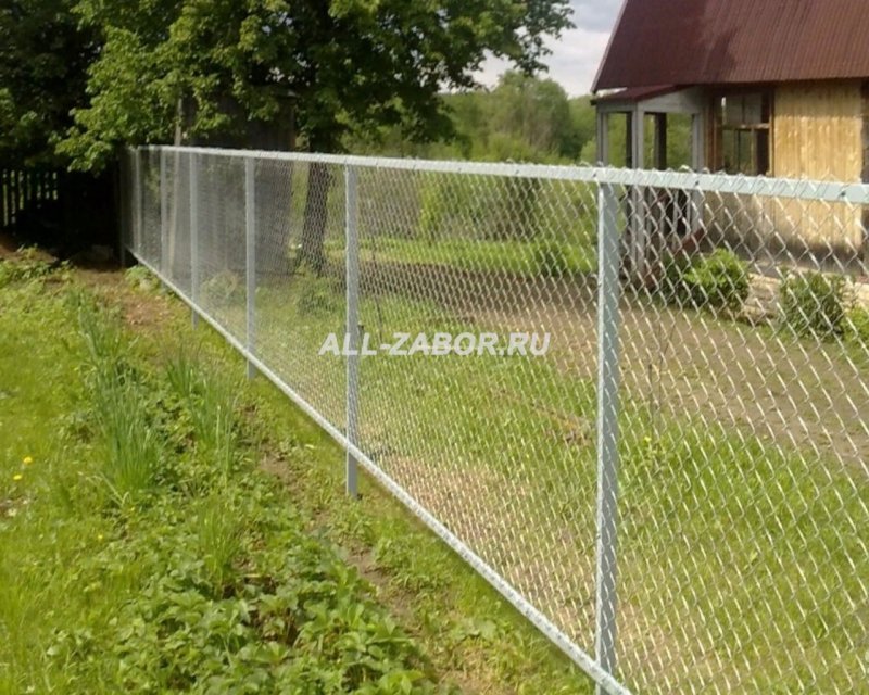 Сетки для забора фото виды рабицы Размеры