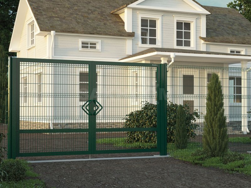 DOORHAN 3d забор модель