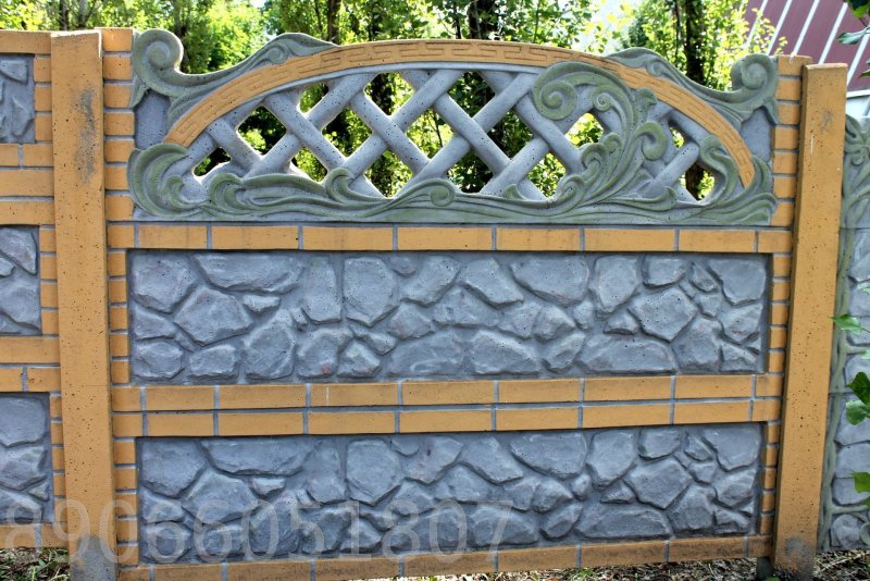 Евпатория бетонный забор
