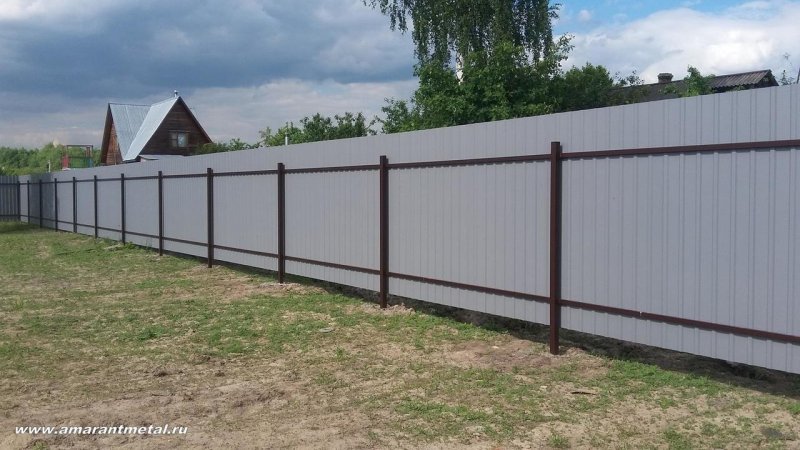 Заборы из профнастила Заборград