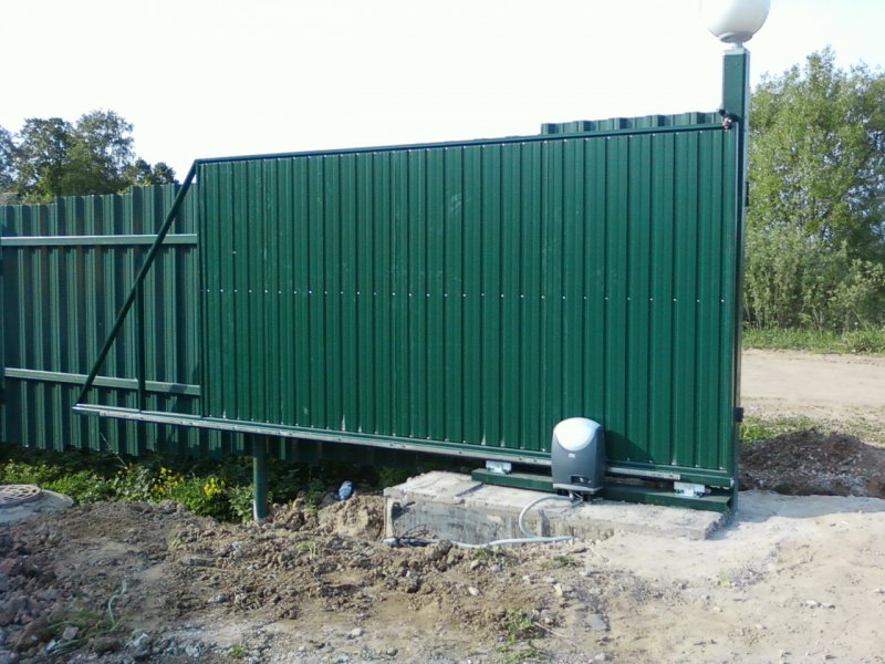 Забор рал 7004