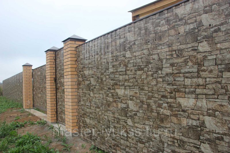 Профлист Ecosteel белый камень
