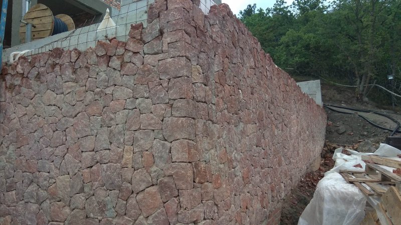 Бутовый камень для отделки