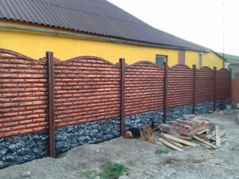 Еврозабор из пластика