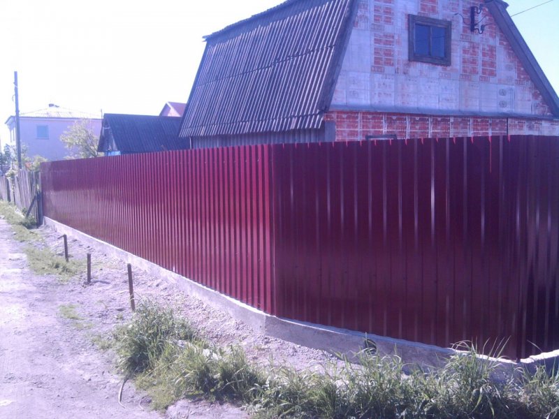 Заборы из профнастила Заборград
