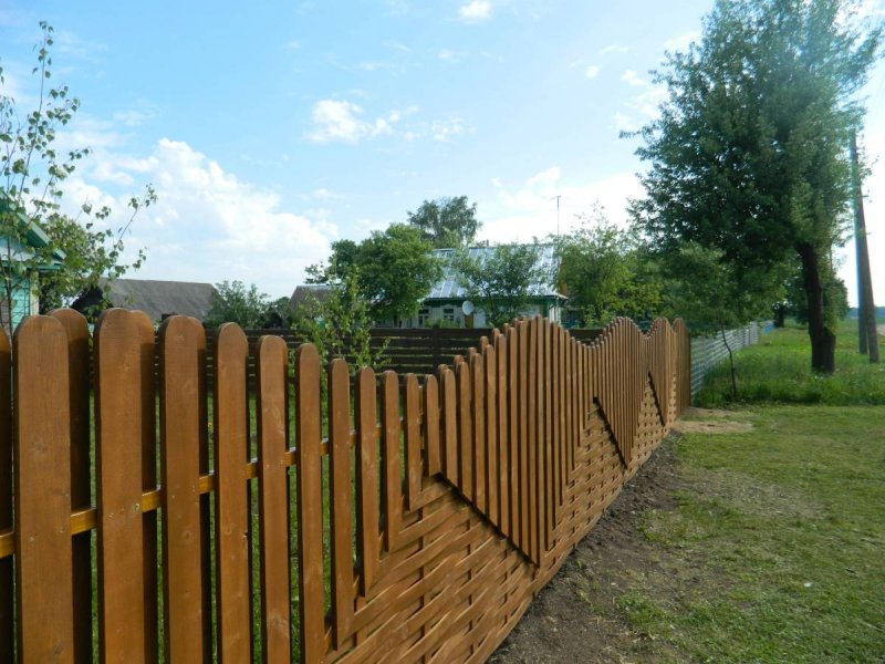 Заборчик садовый Timber & Style
