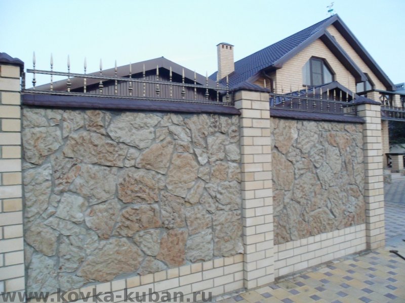 Установка бетонного забора (44 фото)
