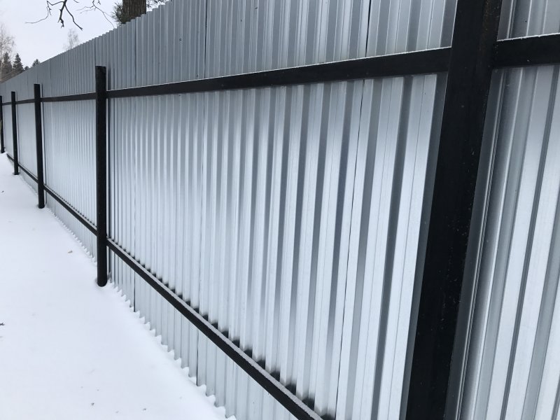 Ограждение из профлиста с10-1150