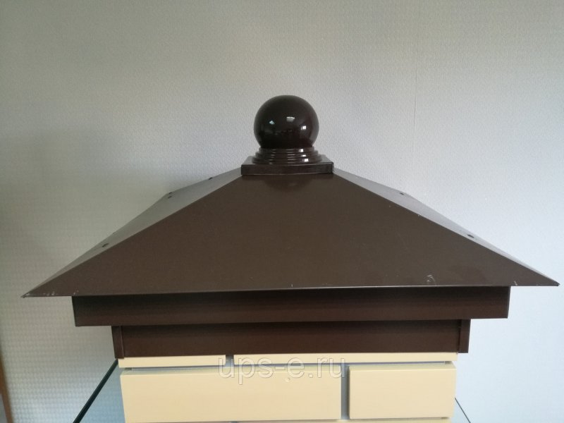 Колпак на столб 385*385 (1,2мм)
