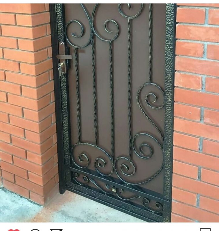 Кованые калитки в Клетне