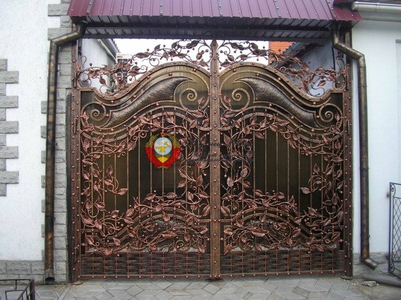 Кузьма Ткач ковка ворота