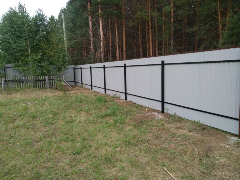 Каркасный забор