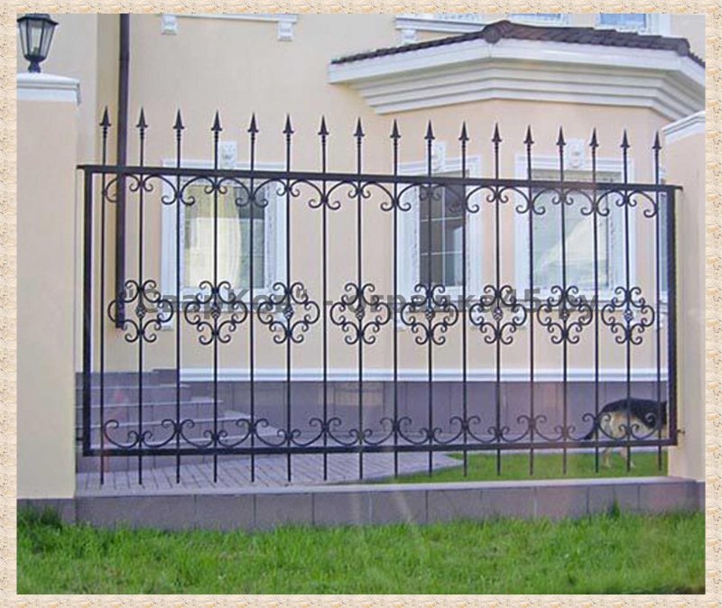 Забор ковка Шехтель