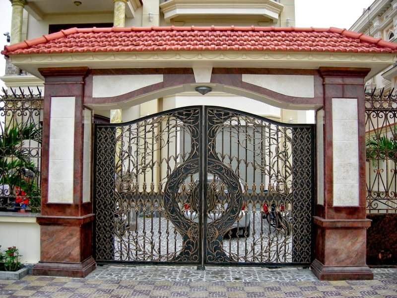 Шикарные ворота