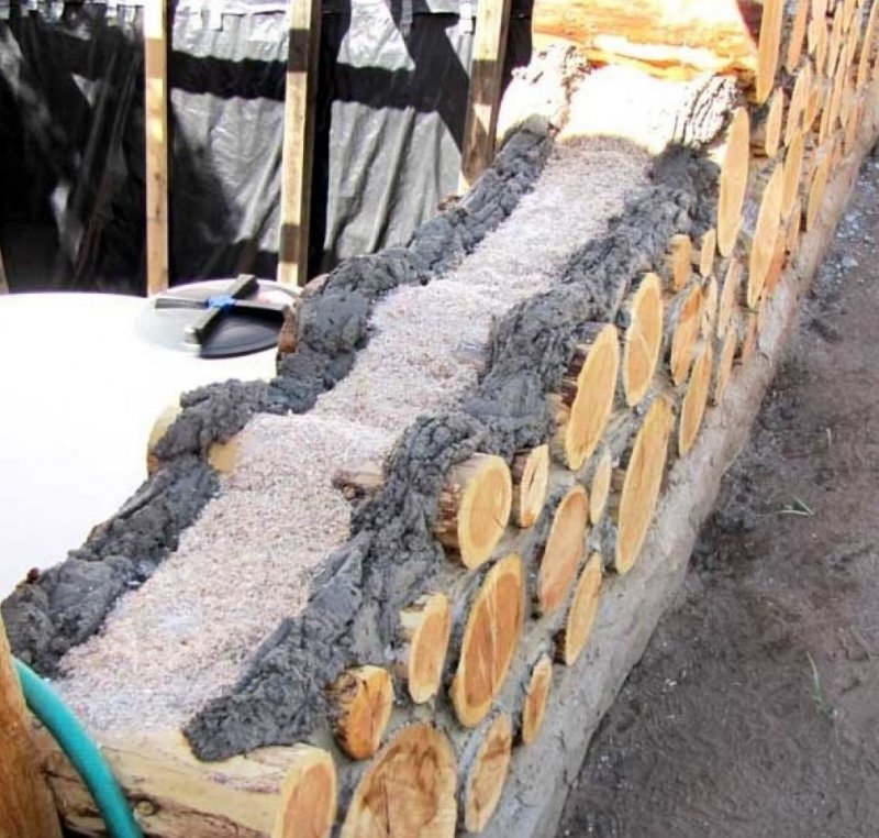 Cordwood технология строительства