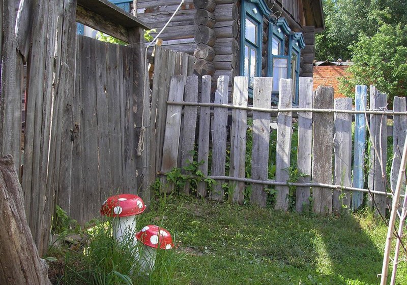 Калитка деревенская