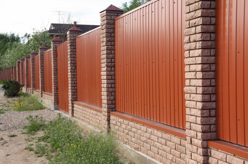 Профнастил с8 RAL 8004 (терракот)