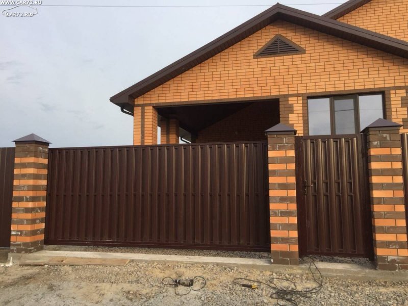 Забор из профнастила Принтек