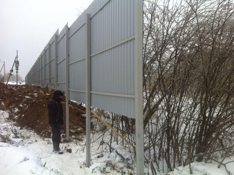 Забор 2.5 метра
