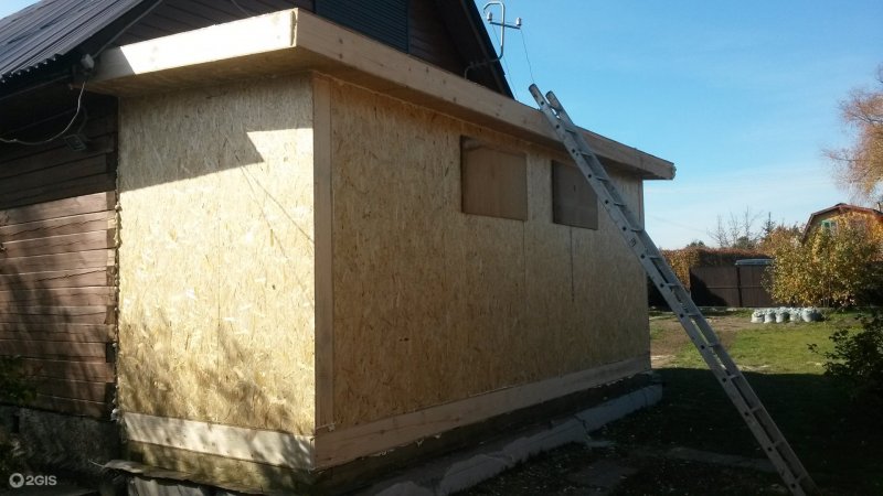 Ярмарочный домик из OSB