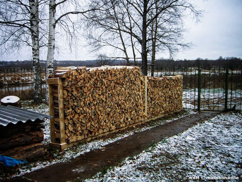 Каркас для поленницы
