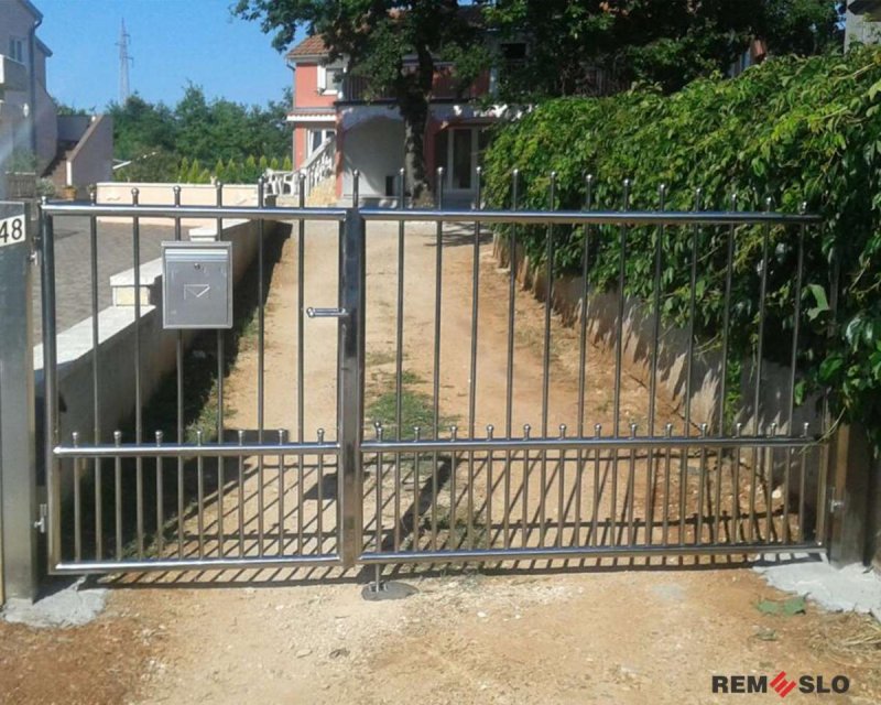 Калитка ворота из нержавейки