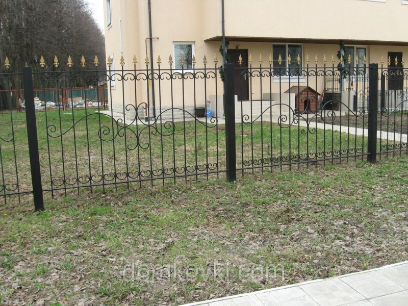 Кованый забор
