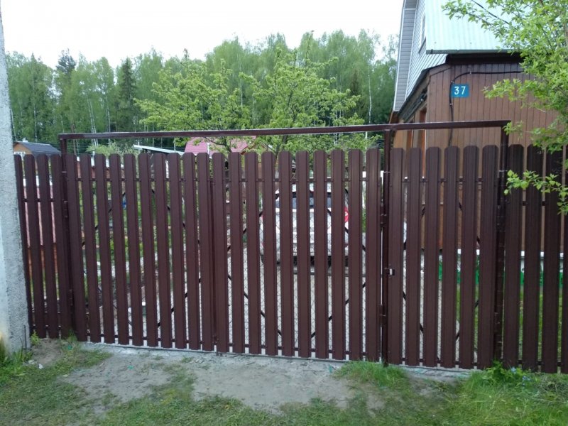 Европейский штакетник для забора