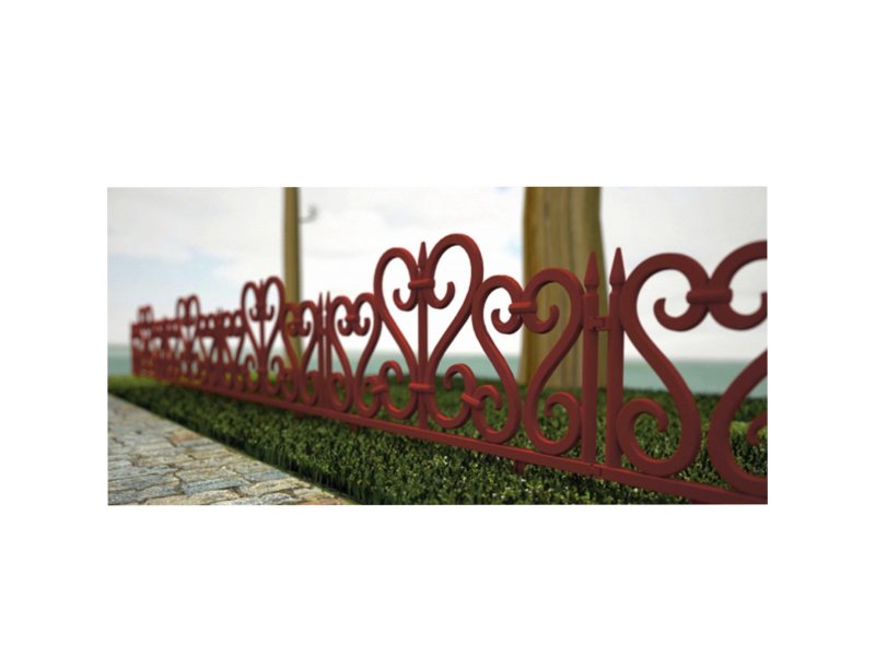 Ограждение giardino Club садовое ажурное 60х28 см 4 секц (Россия)