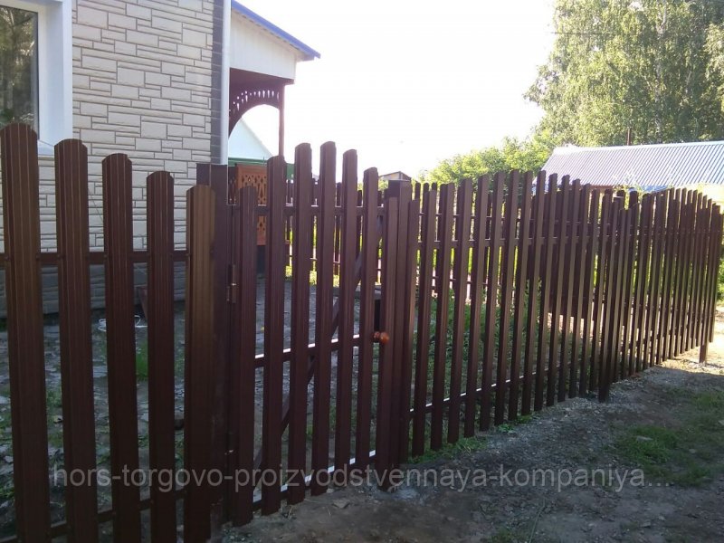 Кованый забор