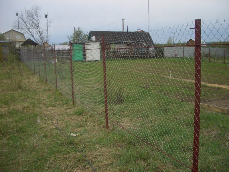 Забор из рабицы 1.5 метра