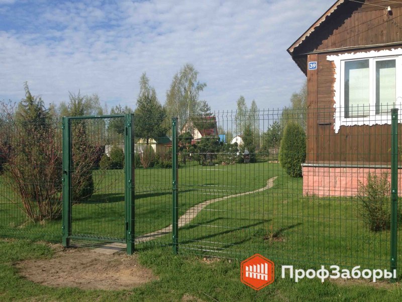 Забор на 6 сотках