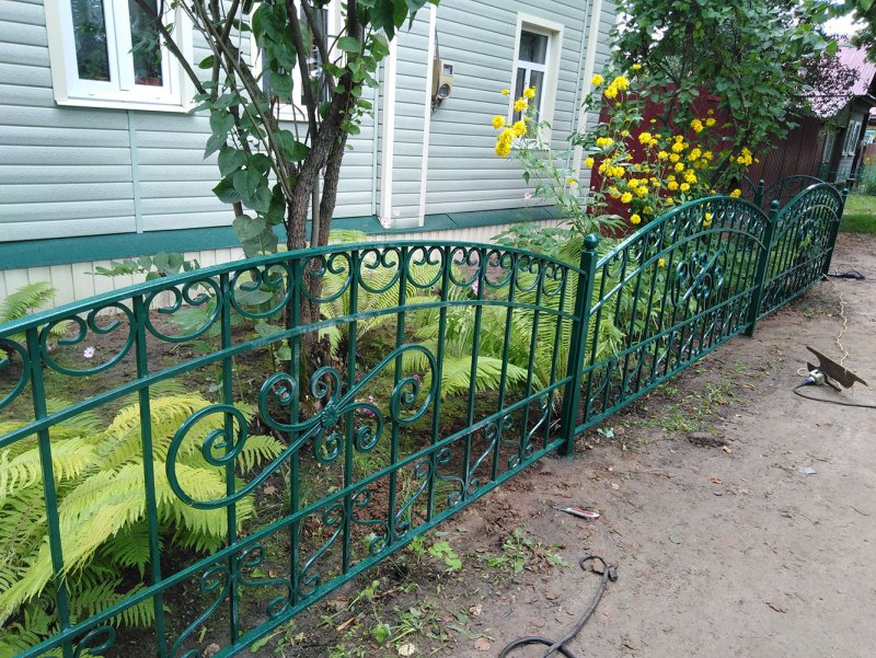 Зеленый палисадник