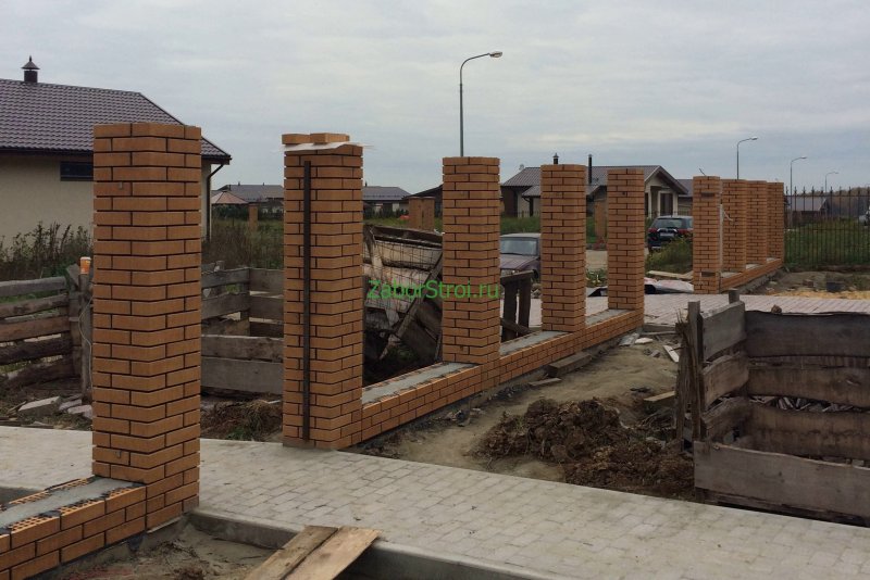 Кирпичная колонна 510х510