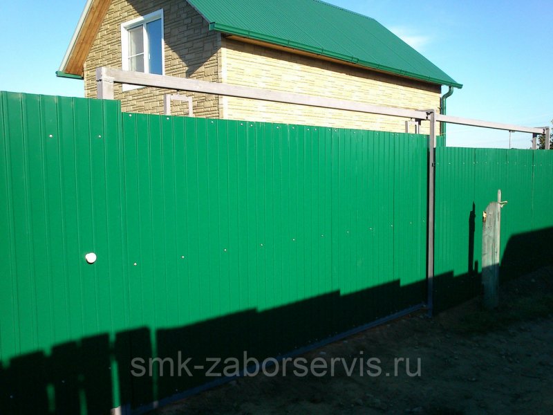 Профнастил для забора с21
